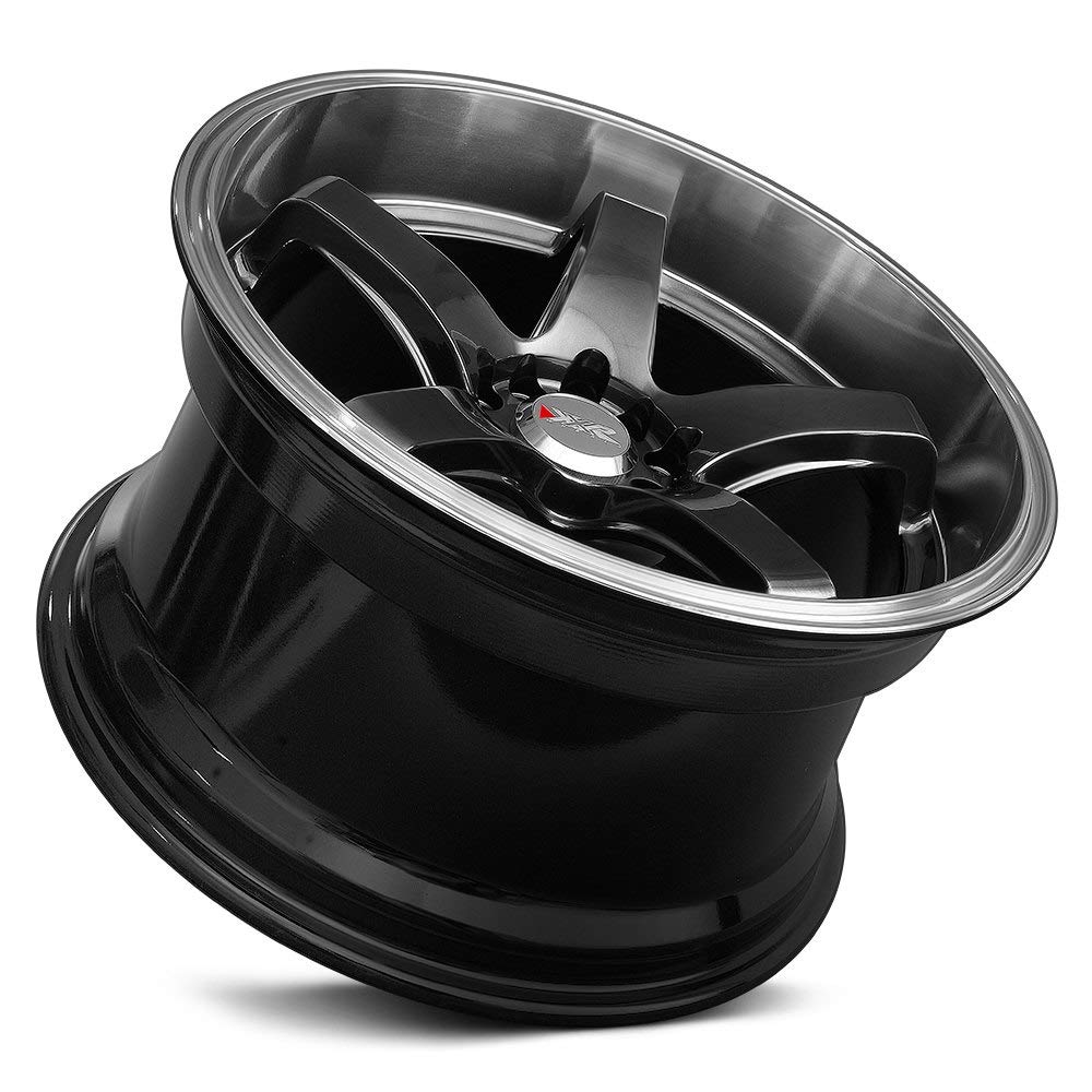 Amazon.com: XXR Wheels 555 Chromium Black Machined Lip Wheel with